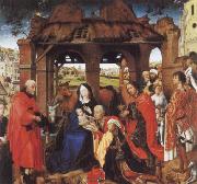 Rogier van der Weyden St.Columba Altarpiece Sweden oil painting artist